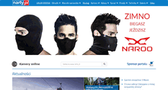 Desktop Screenshot of narty.pl